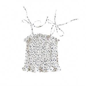 NEW LITTLE OLIN girls' tween knit tank top in white/ navy
